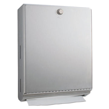 Bobrick Classicseries Surface-mounted Paper Towel Dispenser, 10.81 X 3.94 X 14.06, Satin freeshipping - TVN Wholesale